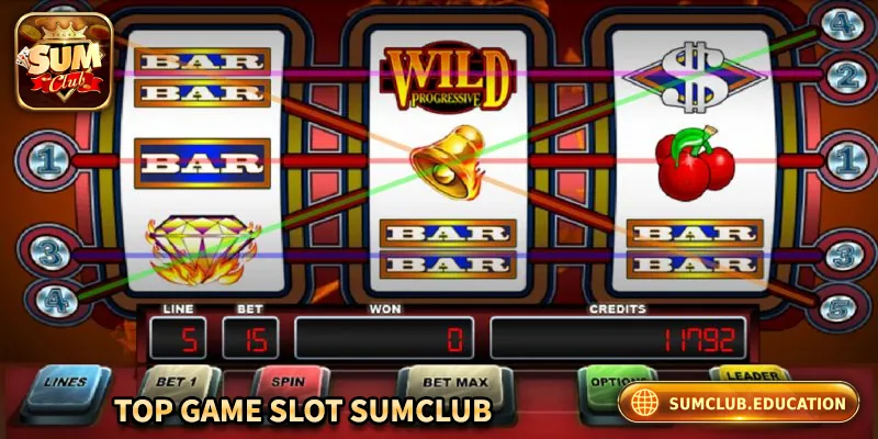 Điểm danh các tựa game slot siêu hot tại Sumclub