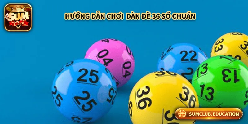 Hướng dẫn cách chơi dàn đề 36 số tại Sumclub
